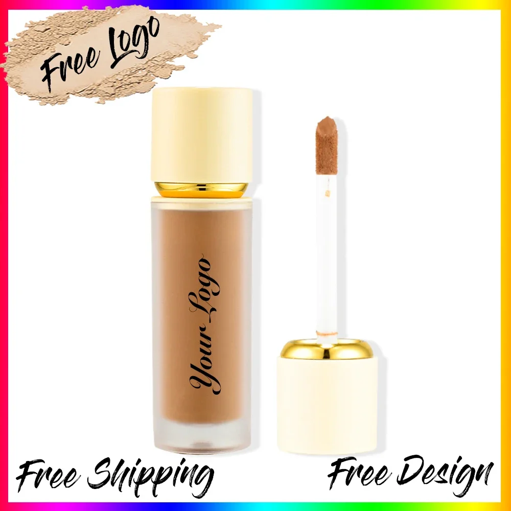 

Custom Green Liquid Concealer Private Label Face Corrector Foundation Cream Makeup Cover for All Skin Types