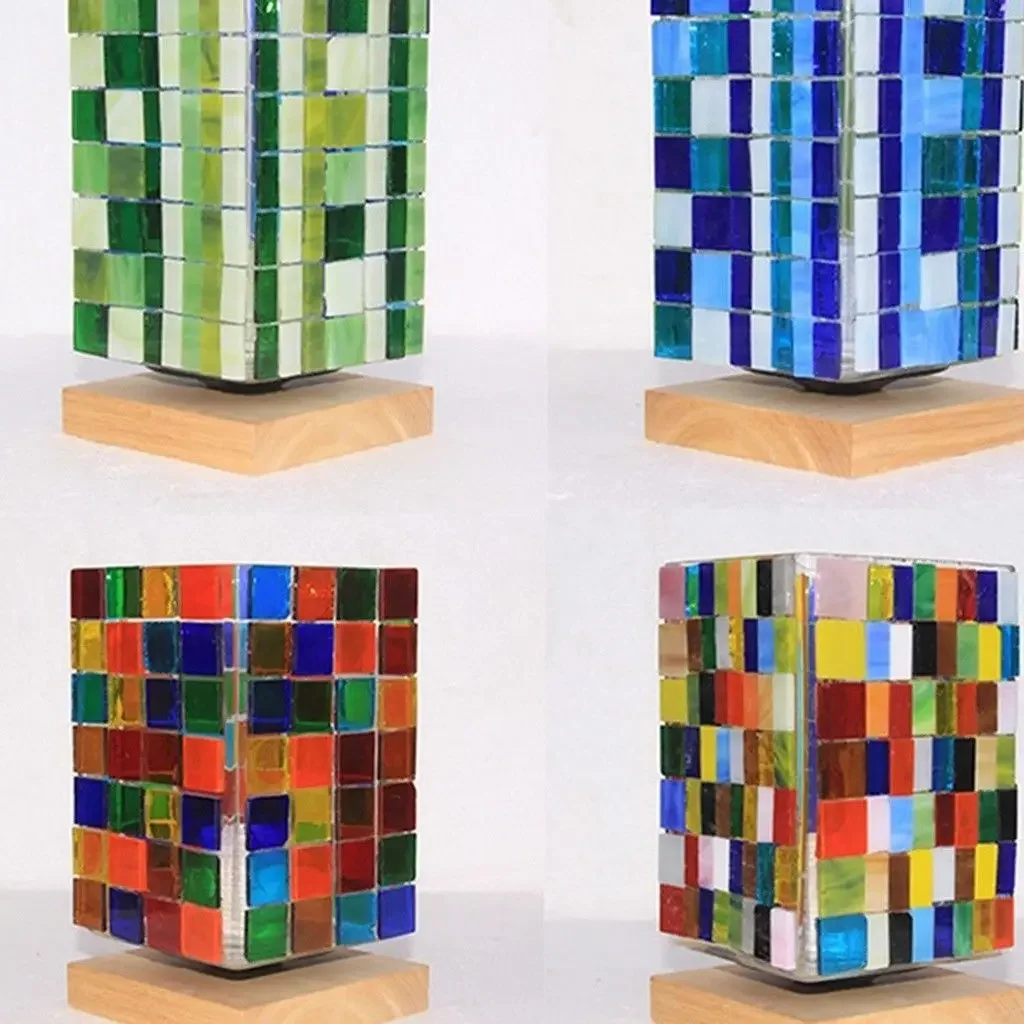 

Fashion Mosaic Tiles Multi Colors 1cm x 1cm Craft Supply Accessories 100g High Quality Accs Part Tool Assortment