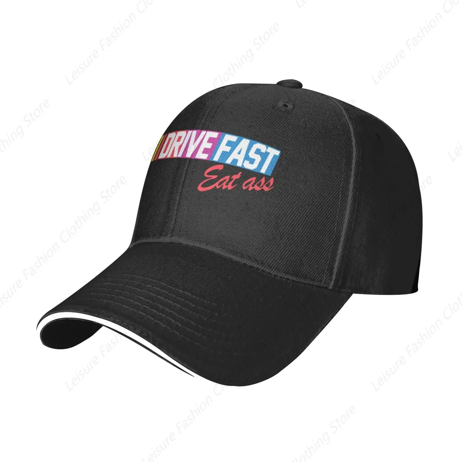 Drive Fast Eat Ass Hat Adult Unisex Adjustable Baseball Cap Trucker Sun Visor Outdoor Sports Caps for Men Women