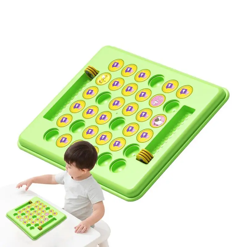 Animal Matching Board Game Family Memorizing Board Game Toy Educational Family Memorizing Board Game Toy Two-Player Memorizing