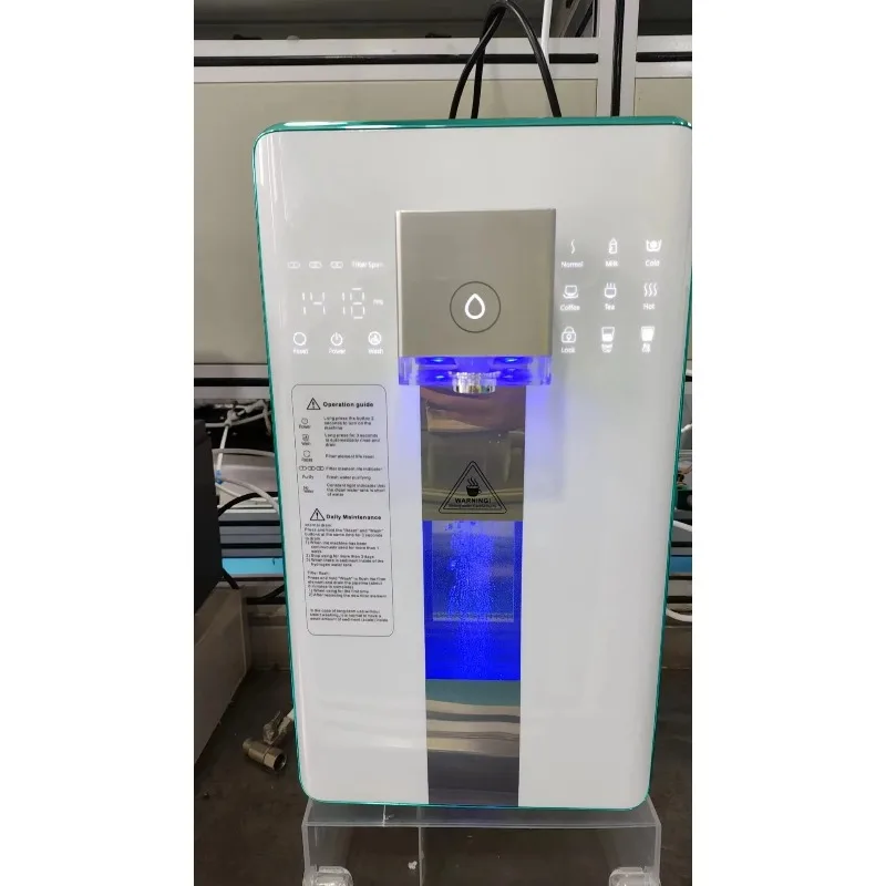 Household hydrogen rich water dispenser RO system