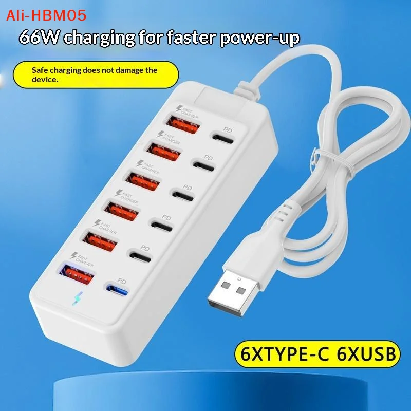 (HB05)12 in 1 멀티 포트 USB 충전 스테이 - Power Strip Desk 리뷰 및 가격