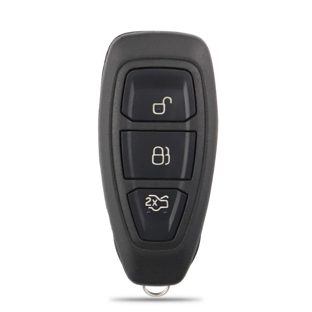 433Mhz 3 Button Remote Car Key Card For Ford Mondeo Kuga Fiesta Focus B C-Max KR55WK48801 KR5876268 ID49 4D63 Chip 80Bit FSK ASK