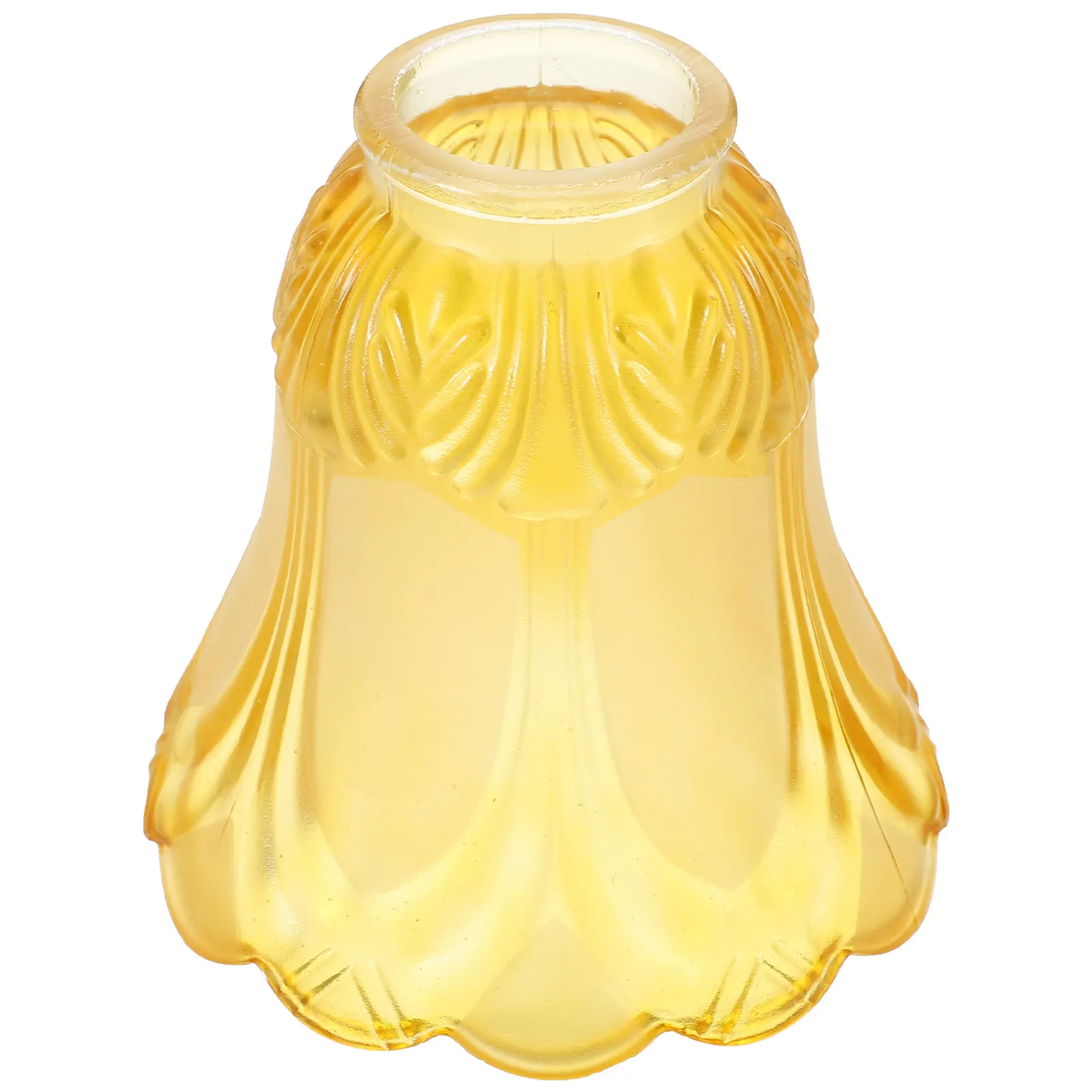 Glass Lamp Shade European Style Dust Protective Decorative Light Cover for Ceiling Wall Floor Lamps Warm Ambient Lighting