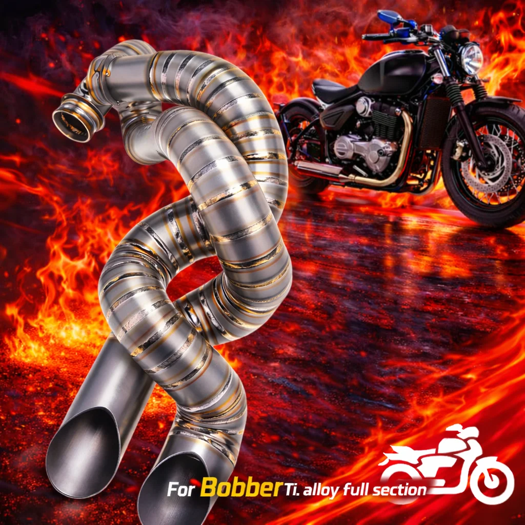 

Выхлопная система Bobber Ti для моделей 2014-2025 гг. Модификация полноразмерного сплавного модуля