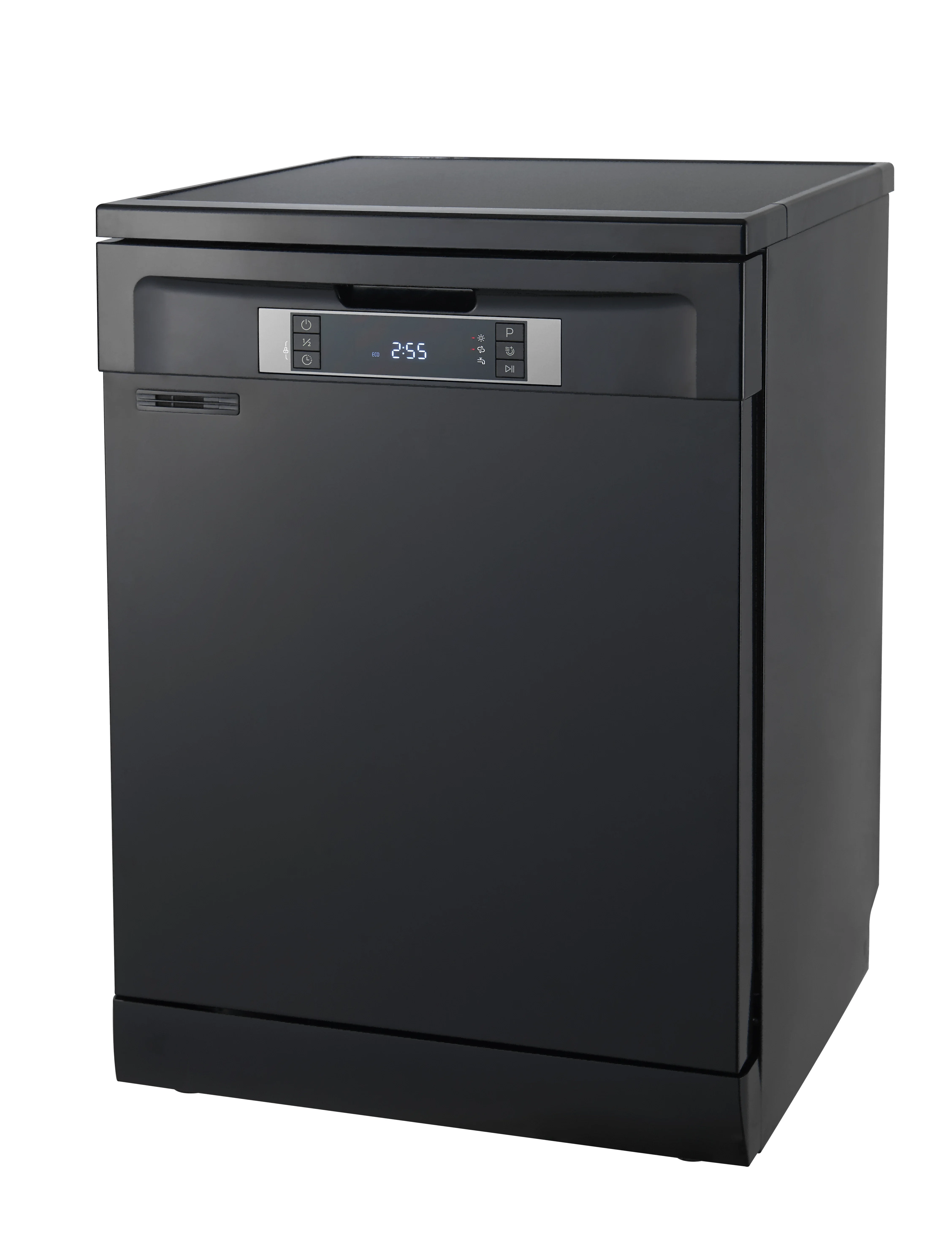 BDWFS15.1BL Black panel 6 wash programs 15 Place Sett. Freestanding Dishwasher