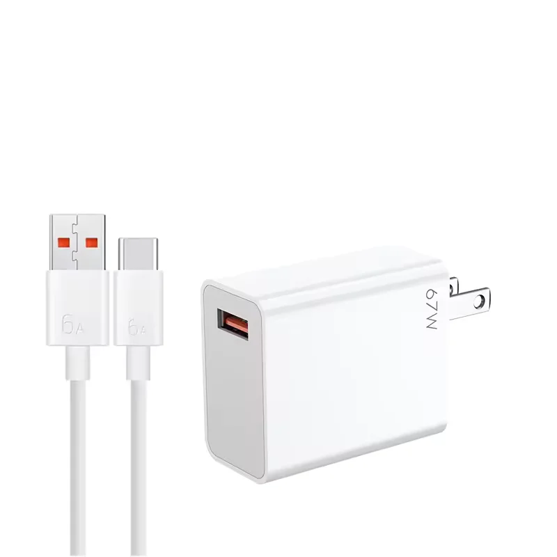 Pour téléphone Xiaomi 100% 67W US/EU, chargeur rapide turbo original, adaptateur portable GaN pour Poco Redmi K60 K50, économiseur de câble