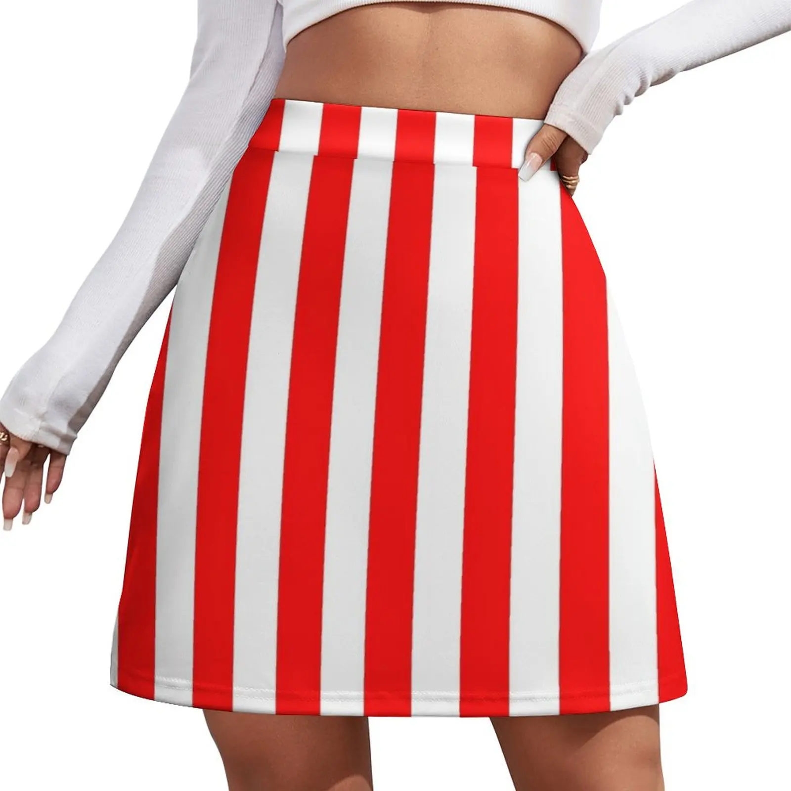 

Candy Cane Mini Skirt korean style clothes Women's summer skirt Mini Skirt