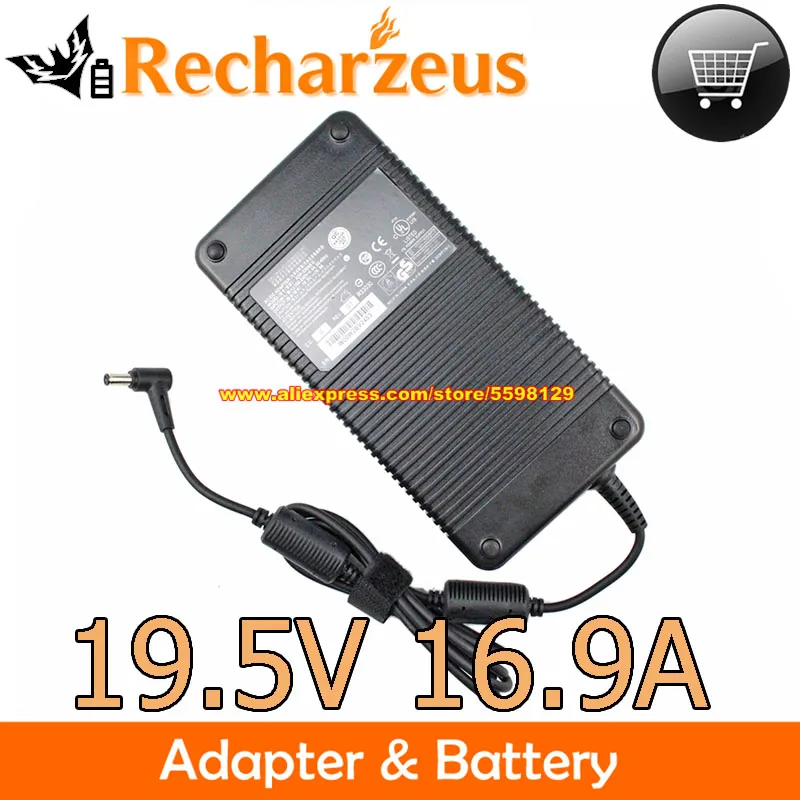 

330W Charger For GX700V X7200 GT80 GT75VR GT73VR MS-1814 MS-17A1 Delta 19.5V 16.9A ADP-330AB D A17-330P2A A330A002L ADP-330AB B