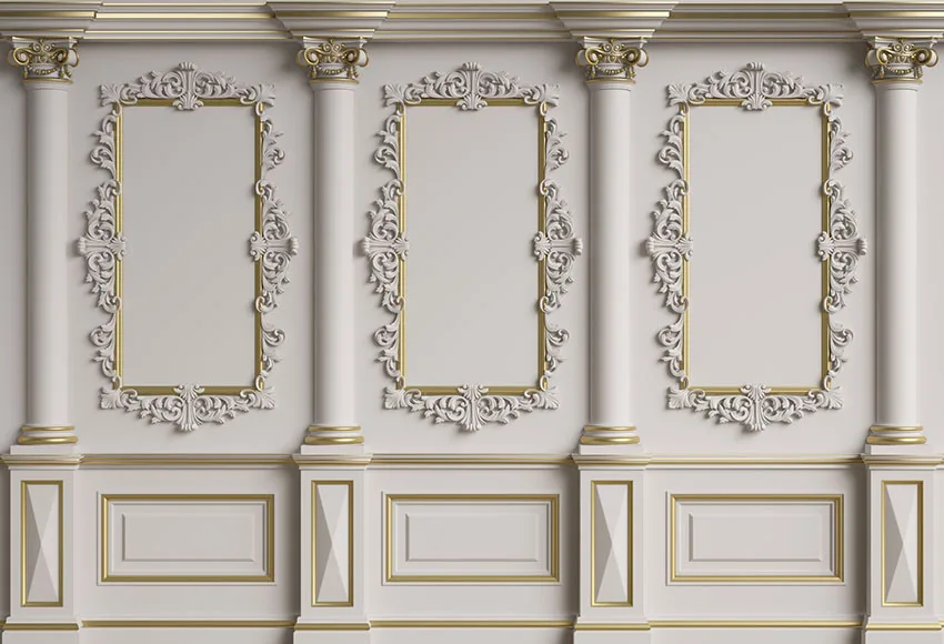 Mehofond 사진 배경 빈티지 우아한 유럽 벽, 어린이 생일 파티, 결혼식 초상화 장식 배경, 사진 스튜디오