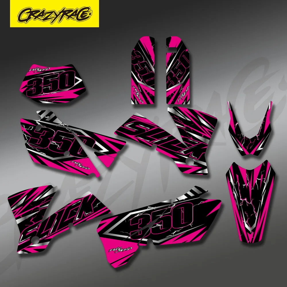 НОВЫЕ ГРАФИКИ и ФОНЫ НАКЛЕЙКИ для KTM 125 200 250 300 400 450 525 EXC 2004, наклейки на мотоцикл, индивидуальное украшение на заказ