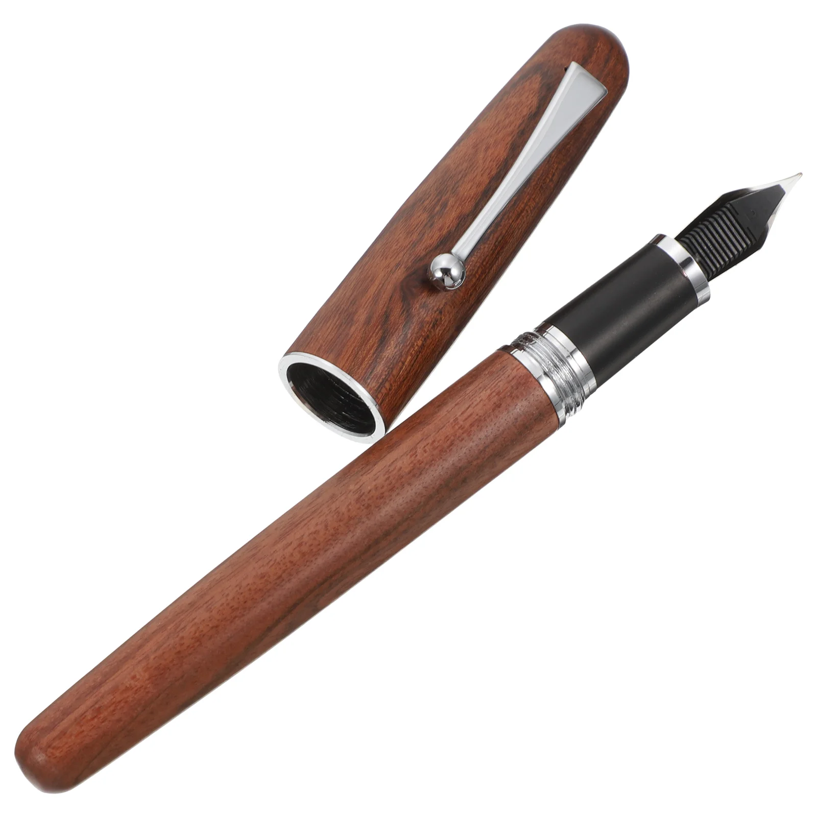 

Pen Calligraphy Fountain Journaling Pens Unique Metal Wooden Vintage Student