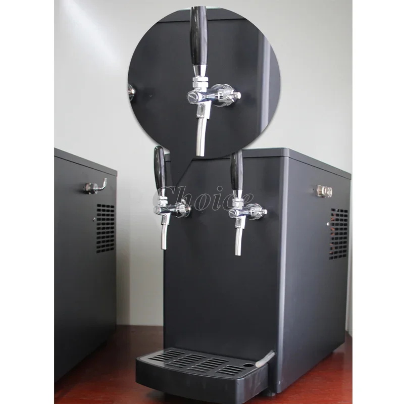 40L/H High Capacity Drink Cooler 1 Tap 2 Tap Draft Beer Keg Cooler Dispenser Machine