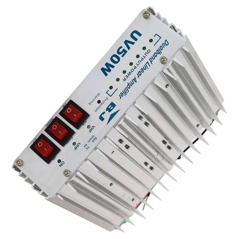 [NEW!】 Walkie-Talkie Power Amplifier BJ-UV50W Full-Mode Unilateral UV Dual-Stage 30Km UV50W