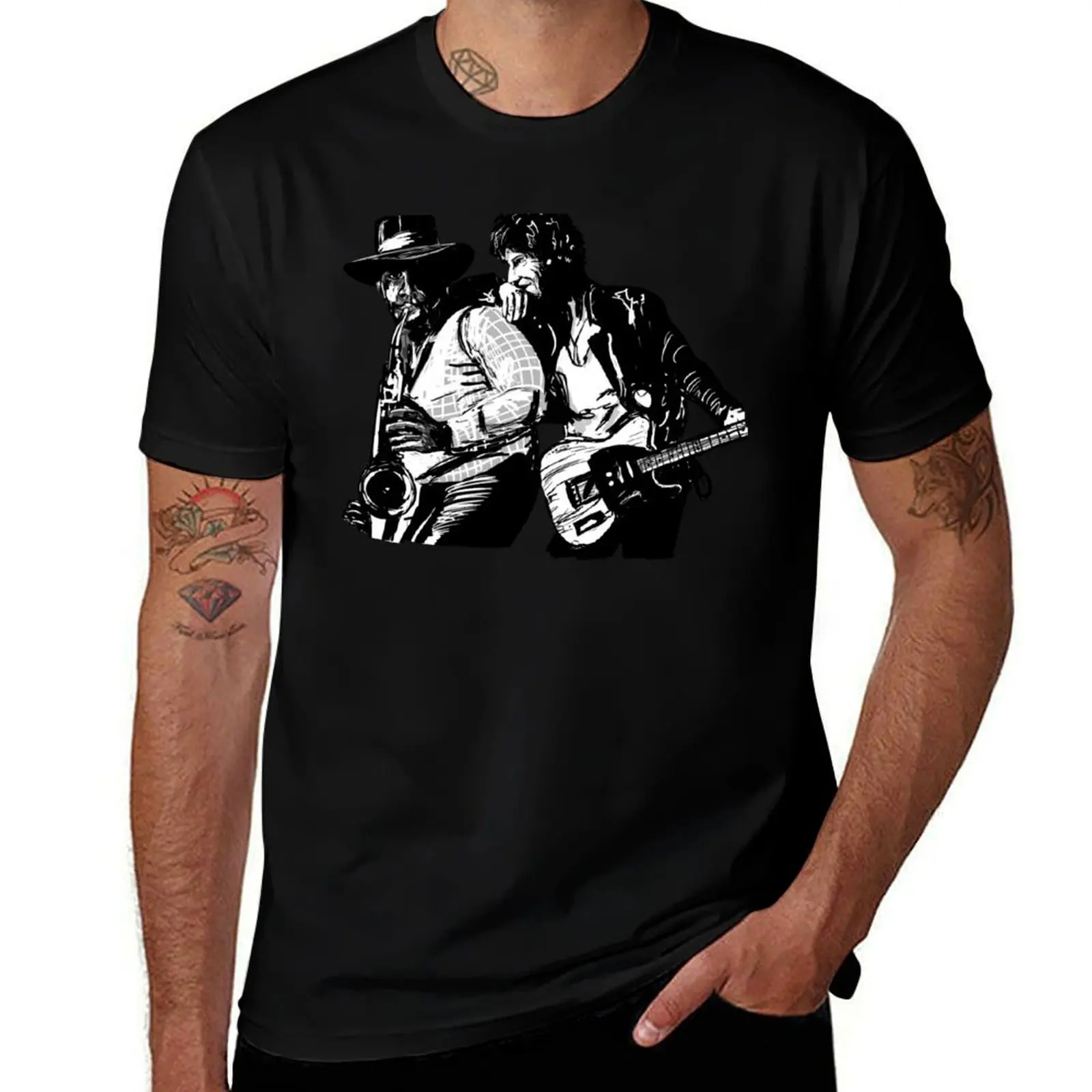 Bruce Springsteen Born To Run Rock Band Music T-Shirt Cool Dry Performance T-Shirt