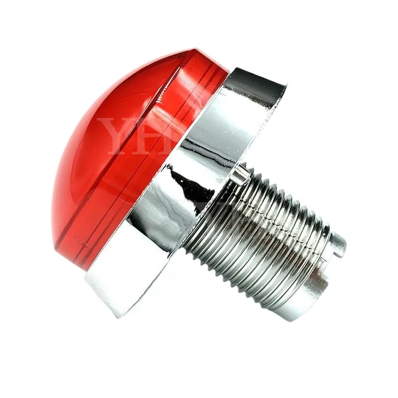60mm Arcade Game Button Convex Large Round LED Light Switch Coin Operated Games Parts