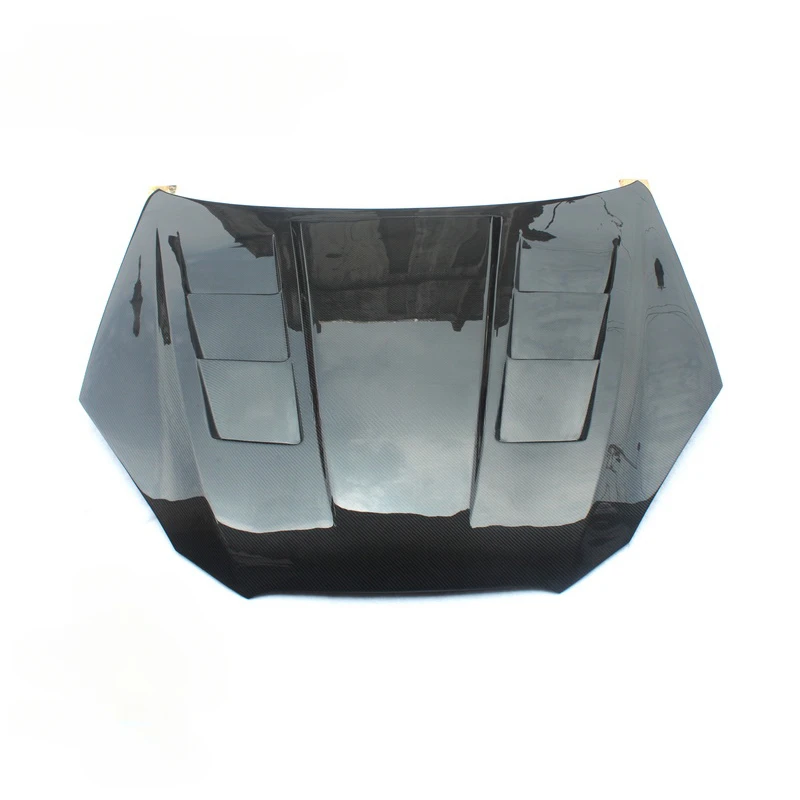 Trade Assurance H2 Style Carbon Fiber Engine Hood Bonnet Sport Coupe 2010-2012 Front Exterior Modification Body Part