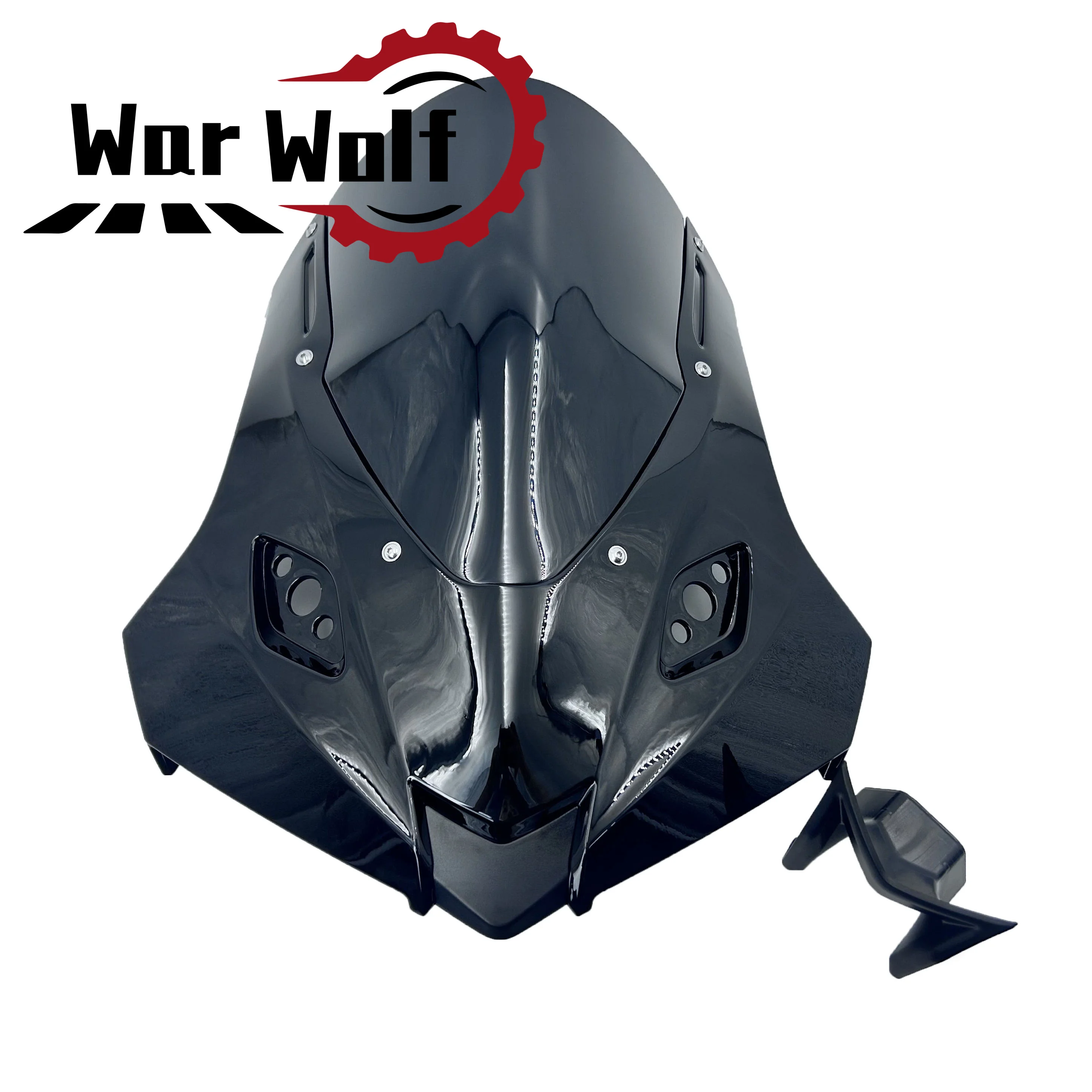 ل KOVE 450RR 2023 2024 2025 دراجة نارية الزجاج الأمامي منحرف هدية غطاء