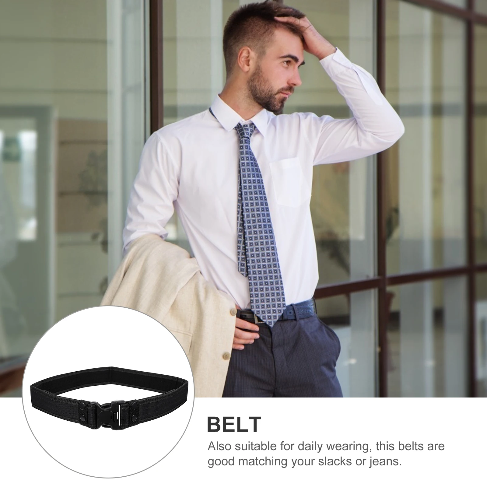 

Camouflage Training Belt Hiking Men Webbing Belts for Ratchet Wide Climbing Nylon Outdoor Miss