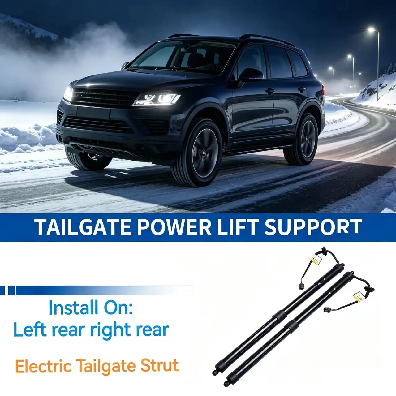 Electric Tailgate Gas Spring Struts 68910-71030 For TOYOTA FORTUNER SW4 2015-2021 Liftgate Power Hatch Lift Support Opener Shock