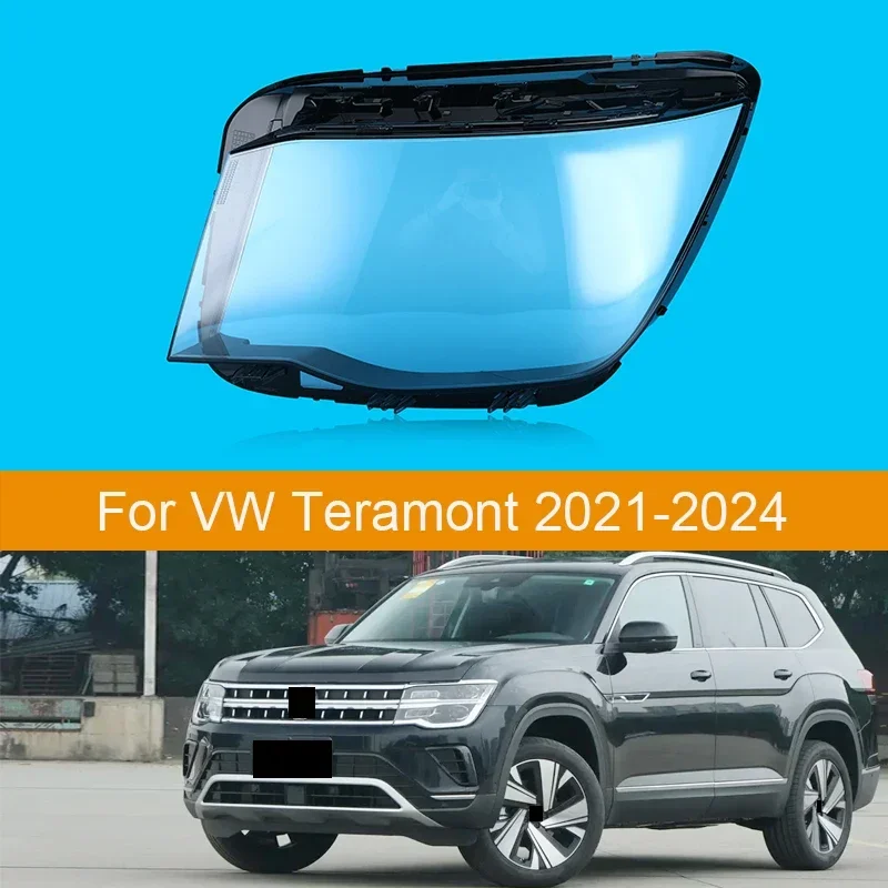 

Headlight Shell Transparent Lampshade Cover Headlamp Plexiglass For Volkswagen VW Teramont 2021 2022 2023 2024