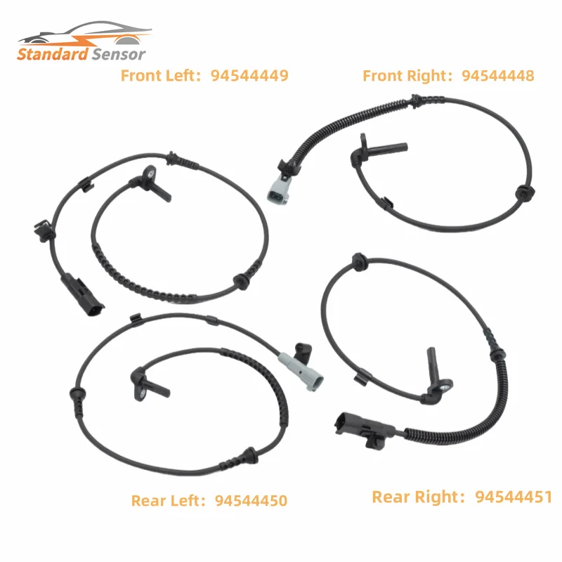 

ABS Speed Sensor for Chevrolet Sonic 2012-2020 Front Rear Left & Right 94544448 94544449 94544450 94544451