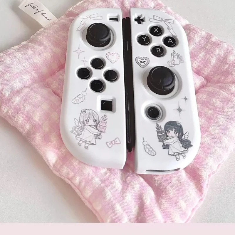 Etui ochronne Angel Girl Switch, miękka obudowa ochronna na kontroler NS2 NSOLED — zdjęcie produktu 3