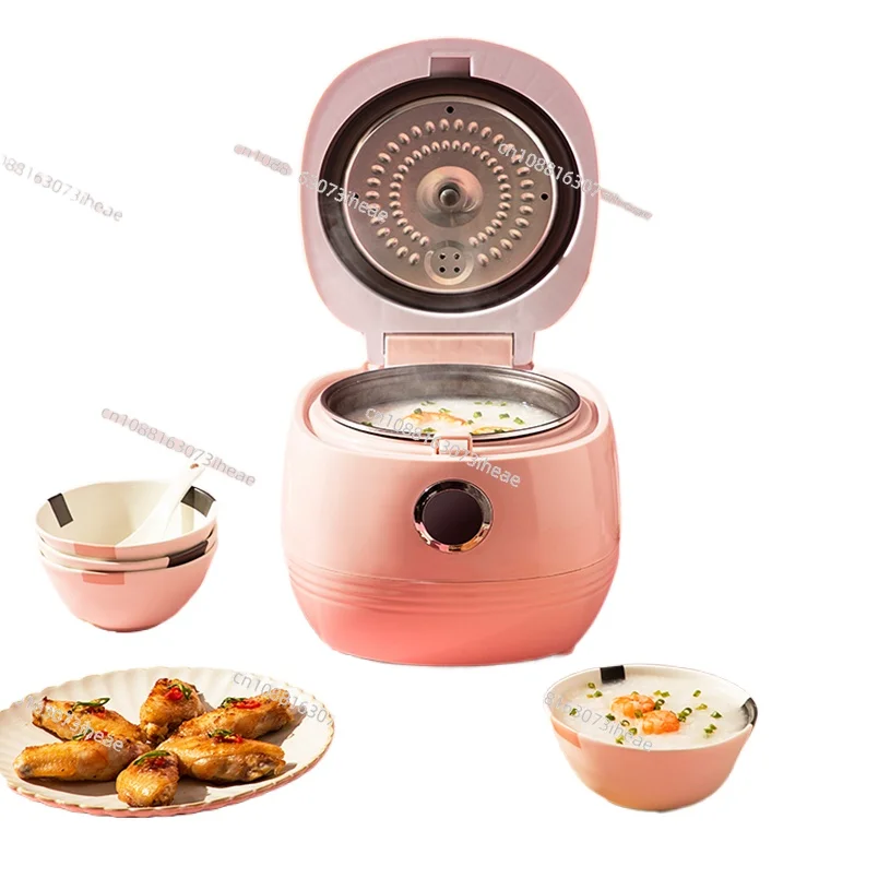 

220V 1.2L Electric Rice Cooker Automatic Multi Cooker Mini Portable Cooking Pot With Reservation For Home EU/AU/UK/US Plug