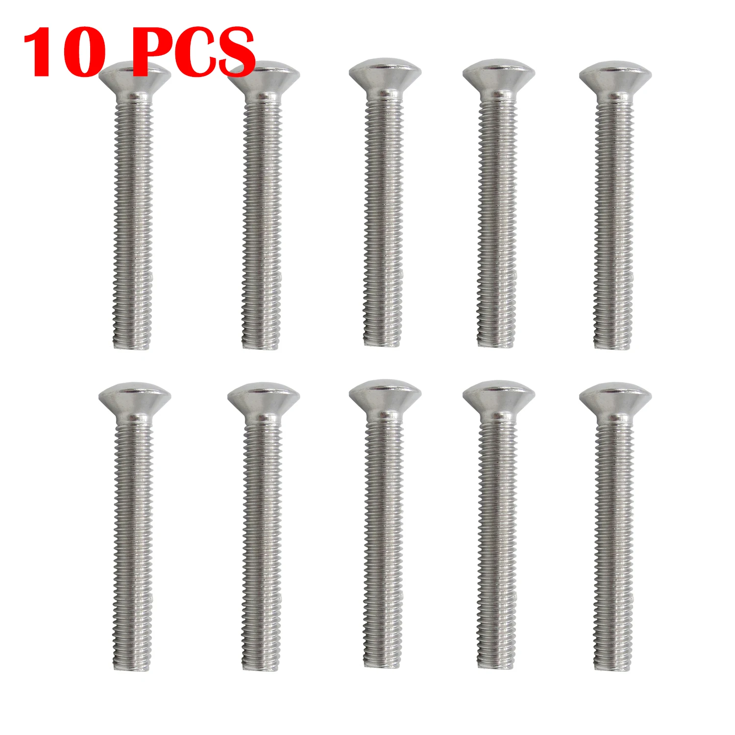 10PCS Front Door Side Hinge Screw M8X41 Machine Screw With Oval Head For Land Rover Defender L316 2007 - 2016
