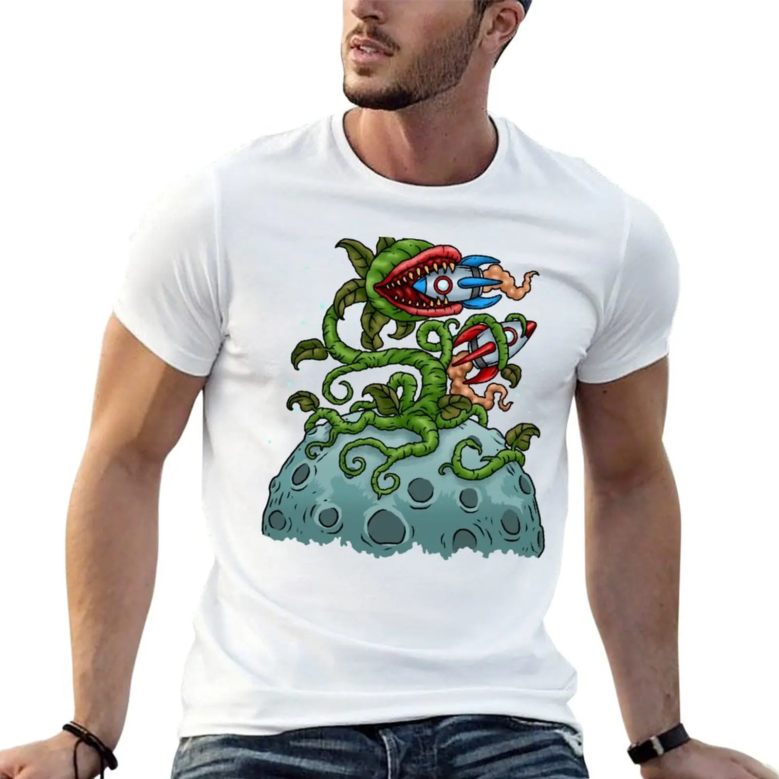 

Venus Fly Trap Shirt Kids Moon Spaceship Carnivorous Plants T-Shirt g man t shirts for men t shirt man plain T-Shirt