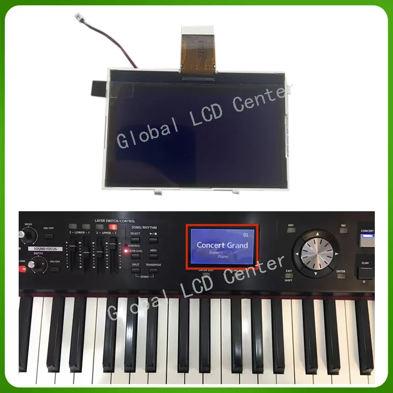 

Original LCD Display Screen For Roland RD-700NX 88-Key LCD Matrix Screen Repair