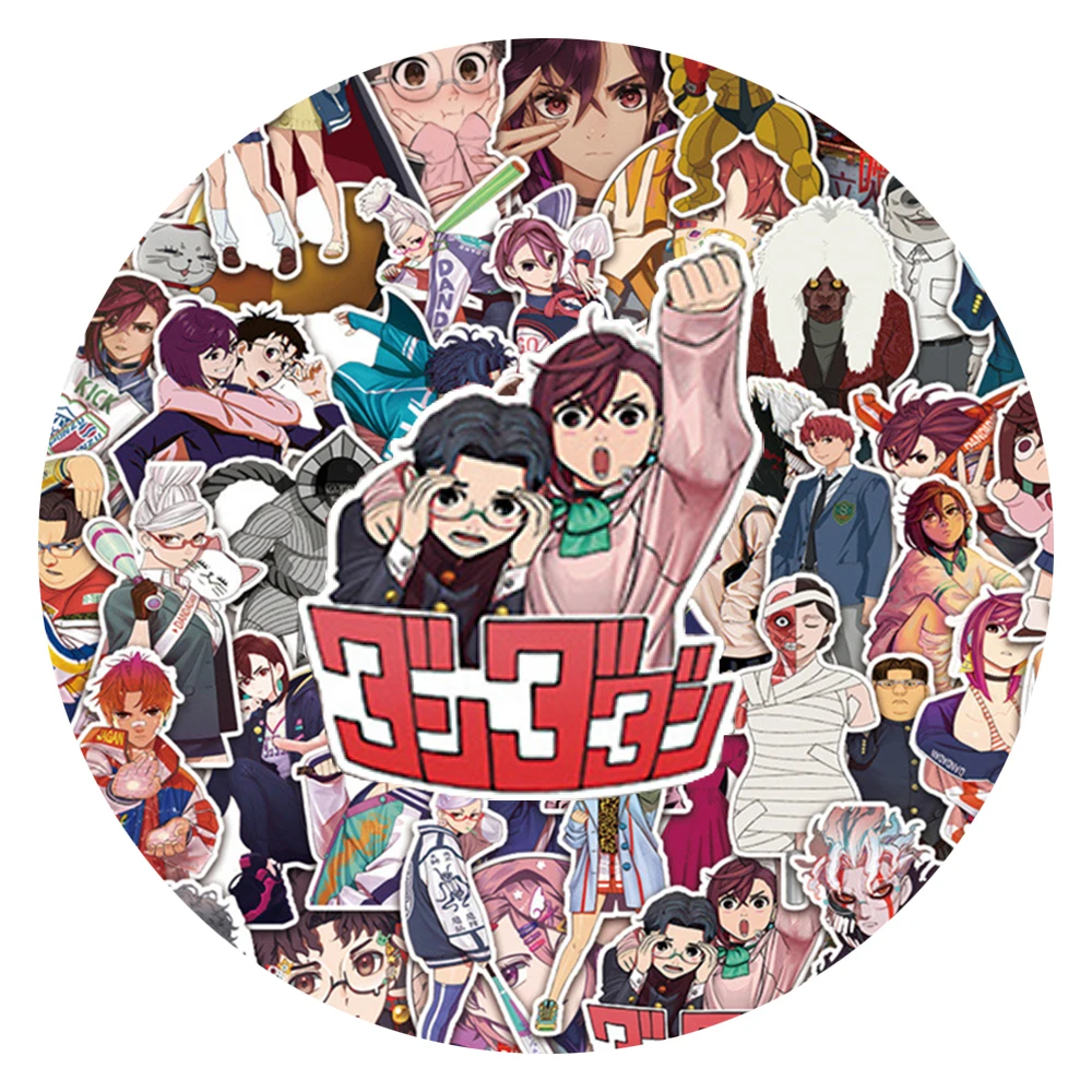 

10/30/50pcs Japanese DANDADAN Cartoon Stickers Cool Anime Momo Ayase Decals DIY Skateboard Phone Guitar Diary Waterproof Sticker
