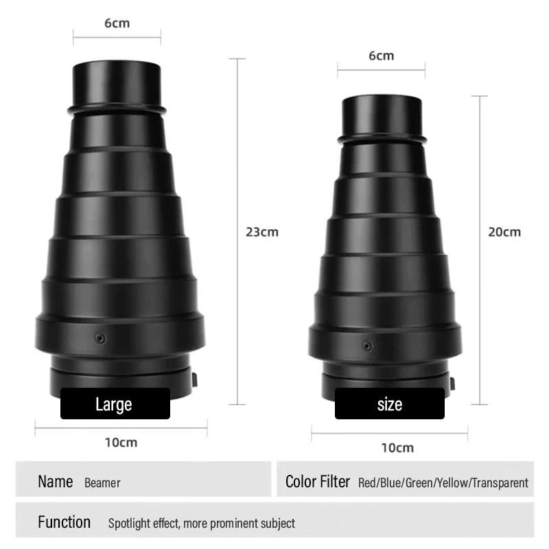 ملحقات فلاش استوديو سنوت كبيرة الحجم من Soonpho Bowens تركيبات إضاءة الاستوديو الاحترافية مناسبة لـ S-Type DE300 SK400 II