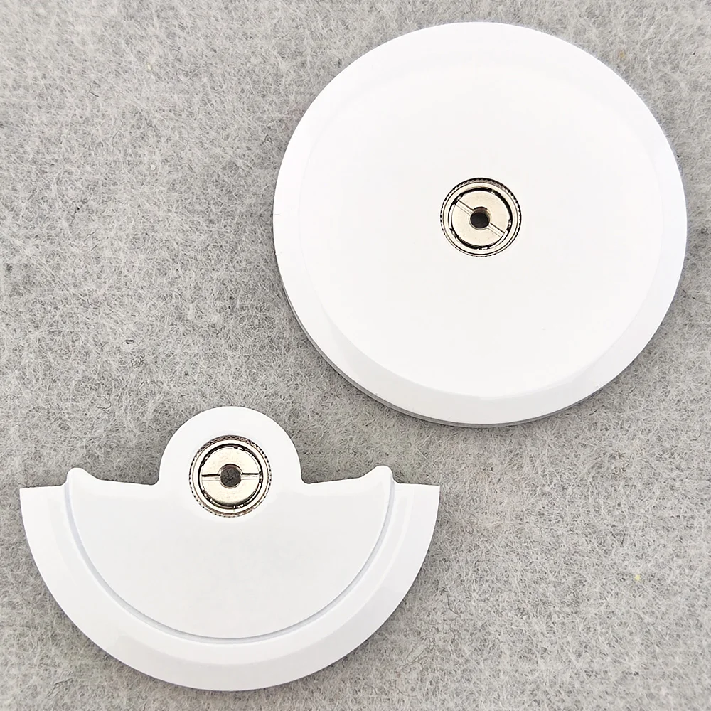 NH35 Oscillating Weight Rotors White Enamel Sterile Metal Movement Rotor Compatible For NH35/36/38 4R Movement Replacement Parts