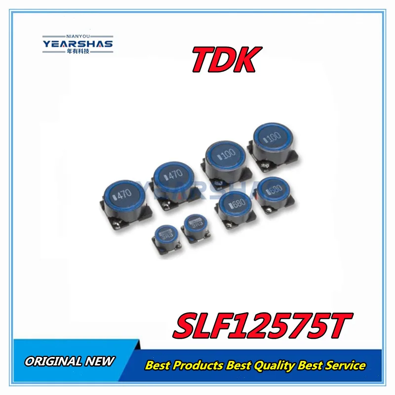 TDK   SLF12575T-220M4R0-PF   Chip  Magnetic  shield   type   power  wound   inductor  SMD  12*12*7.5MM   22UH   4A   New  origin