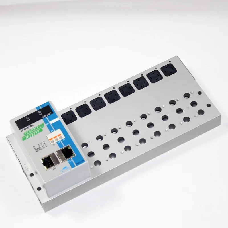 PROFINET PN Bus Valve Island ES-PN-32-VAL 32-Point Solenoid Valve Manifold Pneumatic Control Module For Industrial Automation