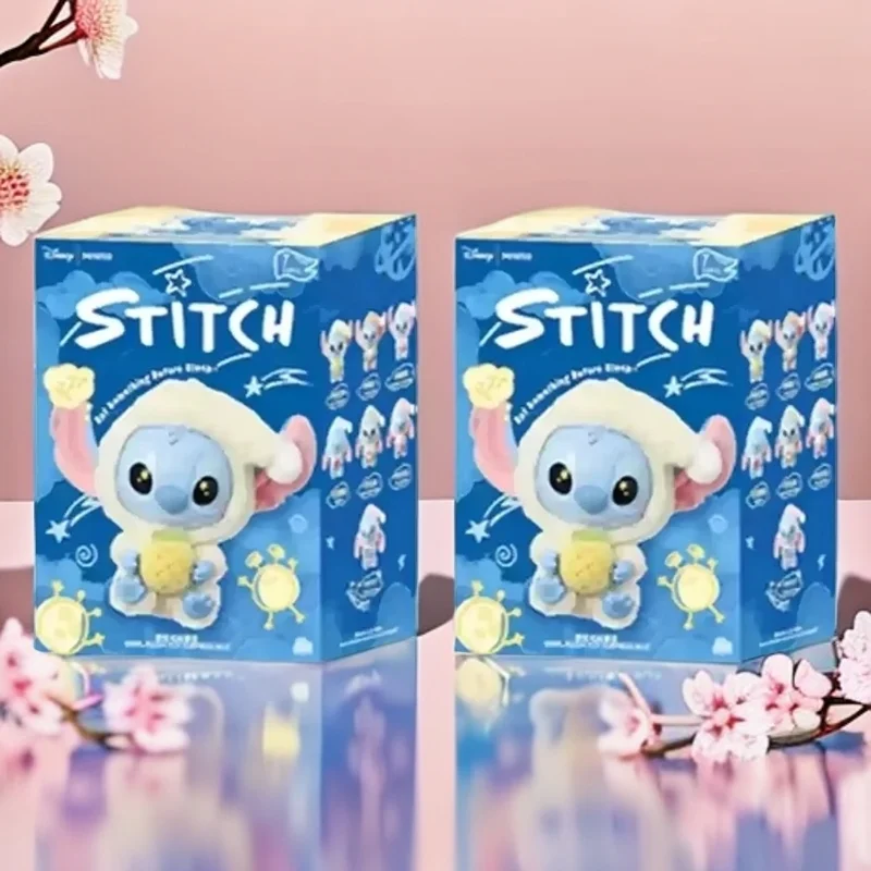 جديد ديزني غرزة أكل قبل السرير صندوق أعمى حقيبة الفينيل سحر لطيف دمية صندوق لعبة غامضة عيد ميلاد هدية الكريسماس