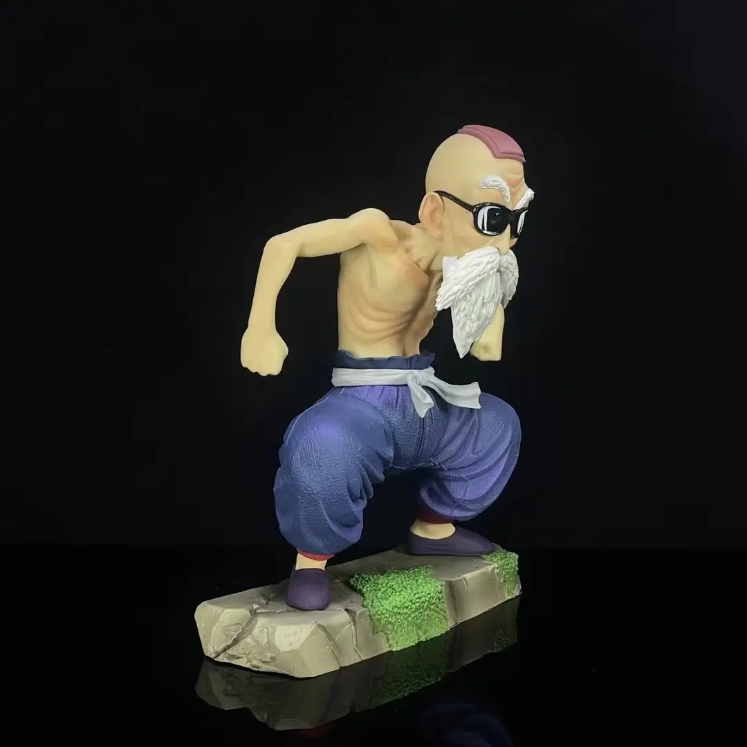 Anime GK Dragon Ball Super Saiyan Master Roshi Skinny Guy PVC Action Figure Collection Statue Model Toy 18cm