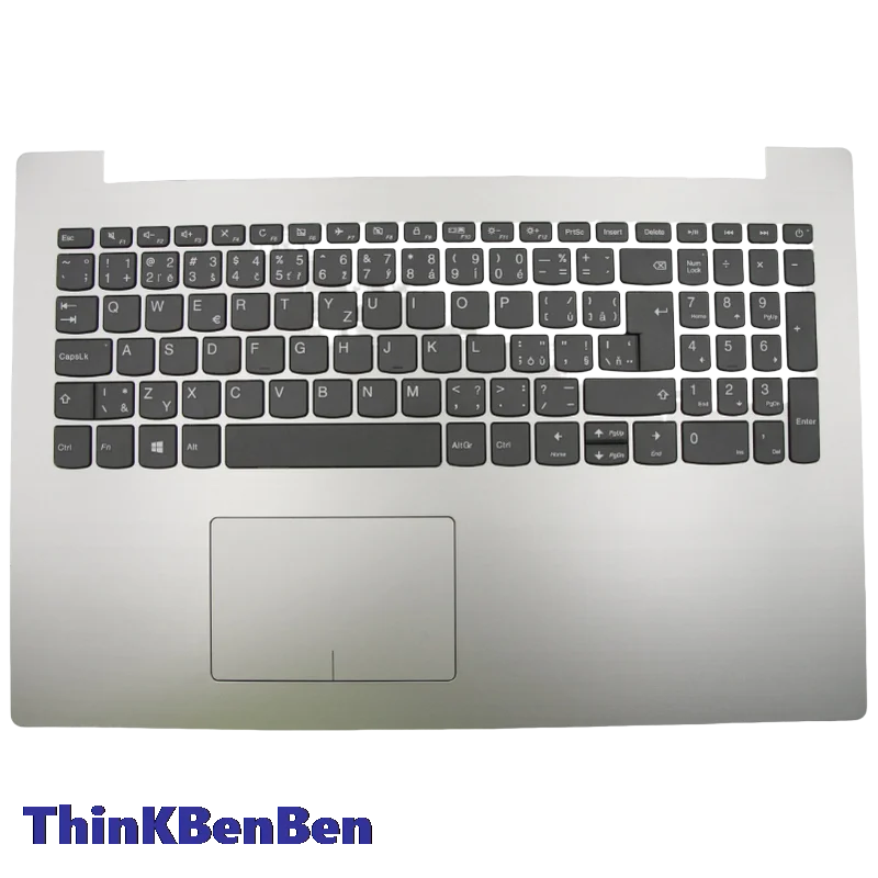 CZ Czech Keyboard PG Upper Case Palmrest Shell Cover dla Lenovo ideapad 320 15 IAP ABR AST ISK IKB 5CB0N86517