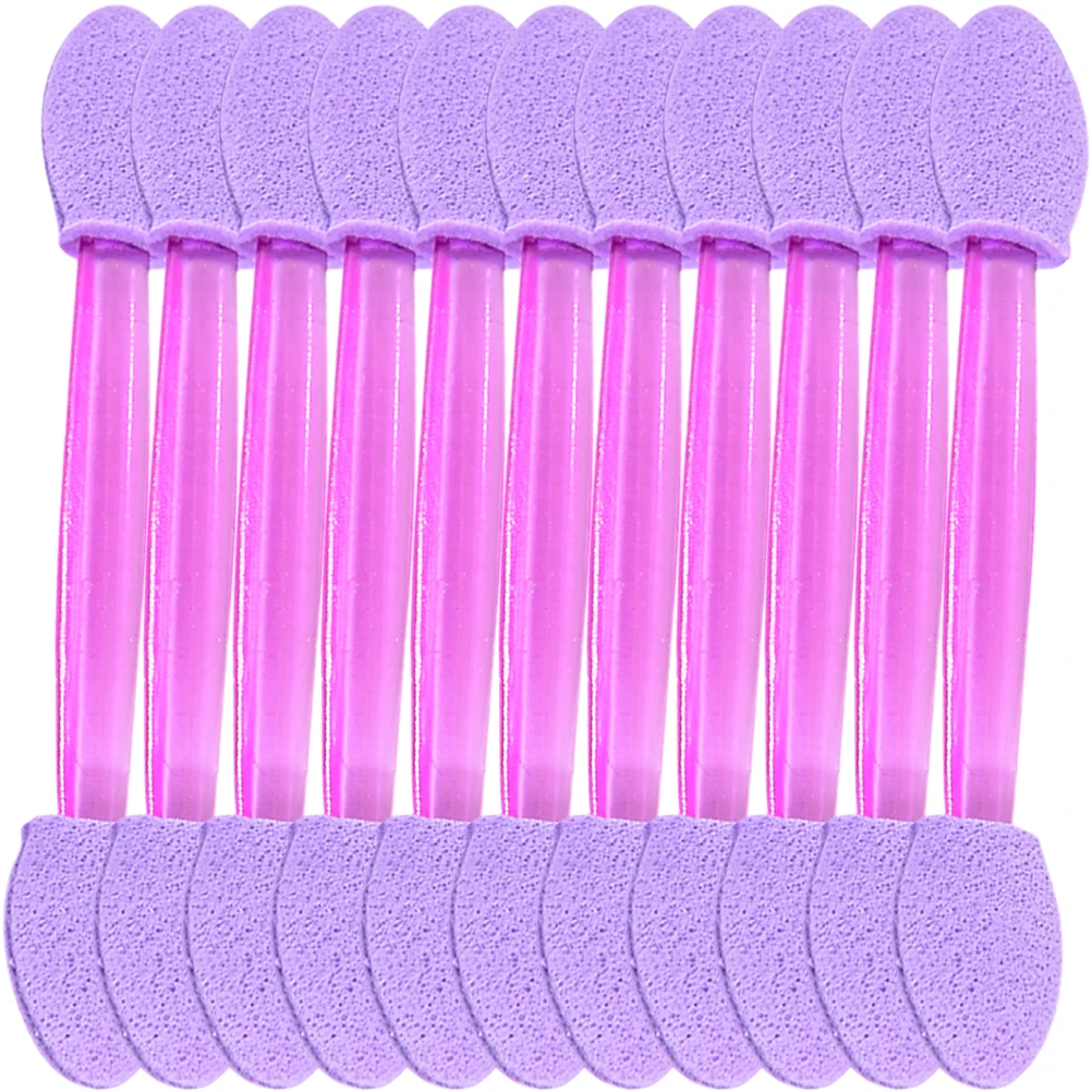 

50pcs Sponge Double Ended Soft Elastic Makeup Wedge Applicator Diy Powder Tool Gradient Art Supplies Sponges Manicure Cleaning