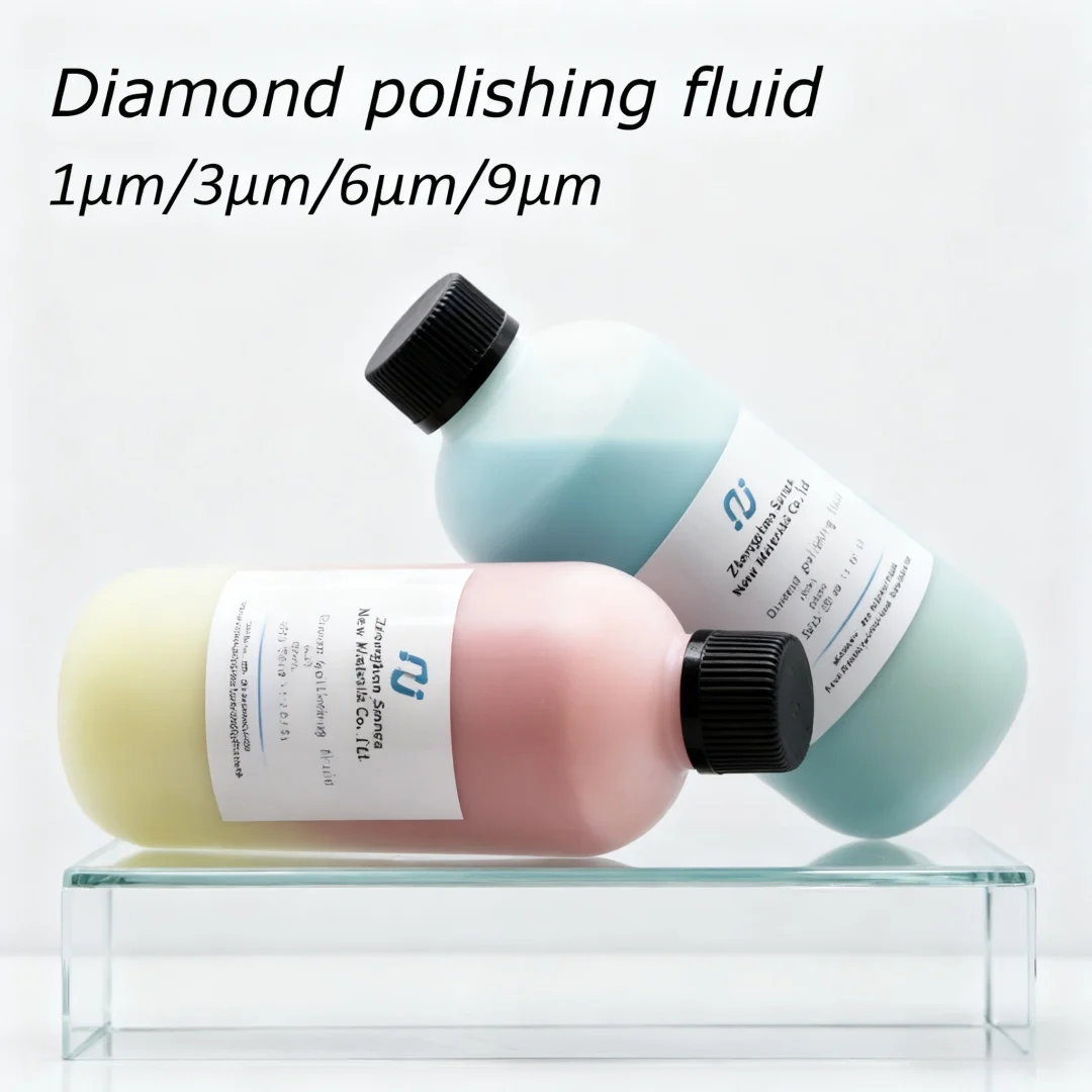 500ml Single Crystal Diamond Suspension Polishing Fluid Metallographic Sapphire Grinding Fluid for For Metal Jewelry Brightener