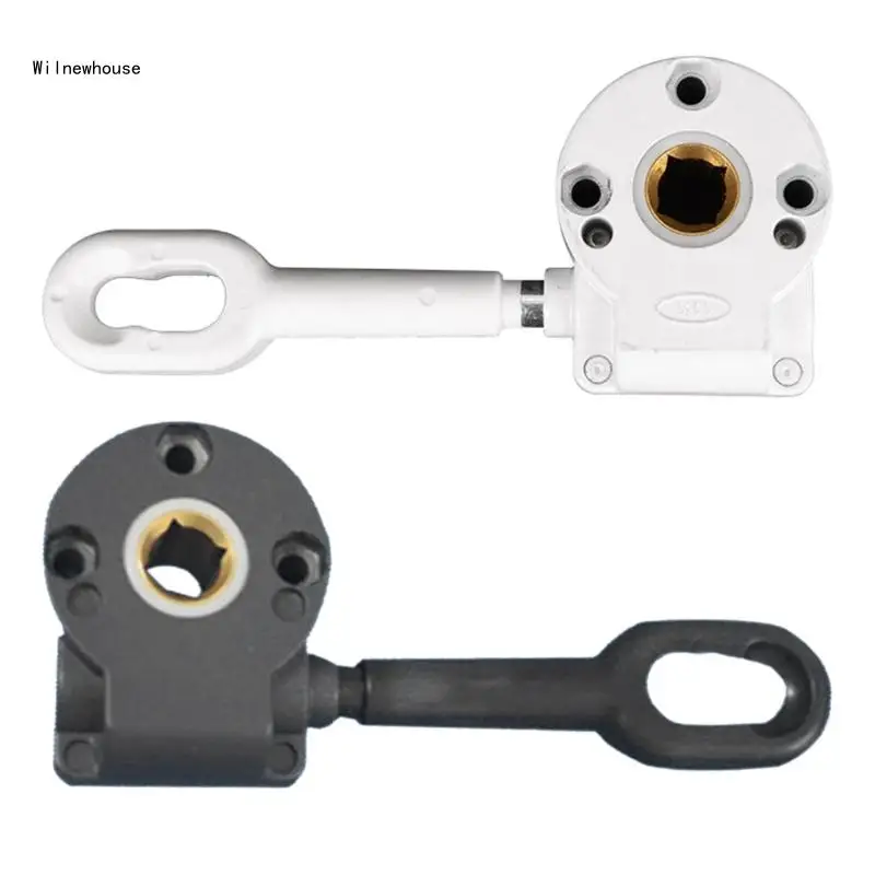 

Outdoor Patios Awning Crank Gearboxes Accessories Multipurpose Aluminum Manual Gear Drives for Retractable Awning Dropship