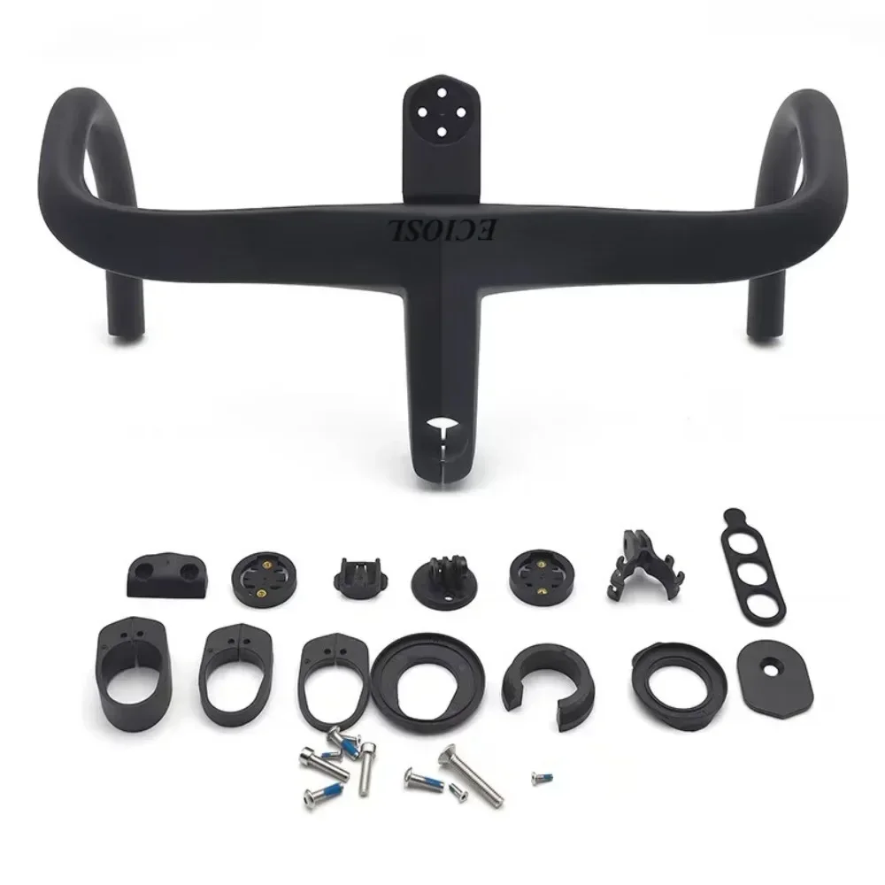 

Road Bike Handlebar ECIOSL Carbon T800 Di2 28.6mm with Full Internal Cable Routing and Computer Support