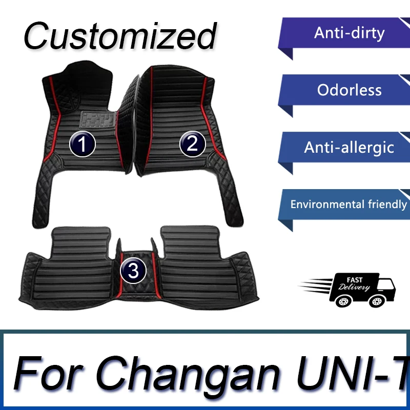 

Автомобильные коврики для Changan UNI-T UNIT 2020 2021 2022 2023 2024, защитные аксессуары для ковриков, коврики для ног, автозапчасти, чехлы