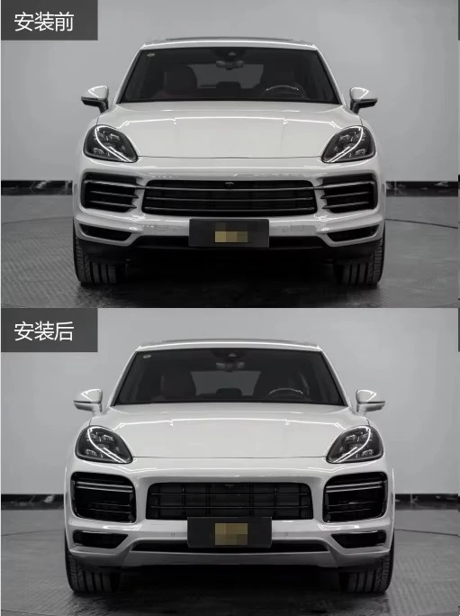 Bodykit Front Bumper Rear Bumper for  Cayenne 9Y0 2018-2022 Upgrade Sport Design Kit