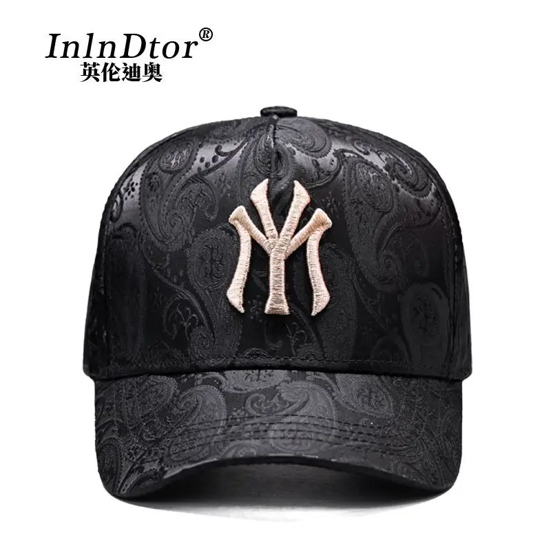 

The new Four seasons 2023 fashion printed high top hat men's fashionable baseball cap fashion casual cap men all match