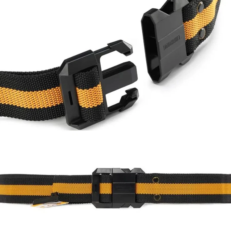 Imagem -03 - Toughbuilt Tb-ct42 Cinto de Ferramentas Ajustável Fivela Resistente Cinto de Construção de Suspensão Rápida Cinto ao ar Livre Acessórios de Ferramentas