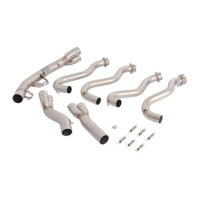 Slip On For SUZUKI GSXR600 GSXR750 2011-2025 Motorcycle Exhaust System Header Link Pipe Stainless Steel Connect Stock Original