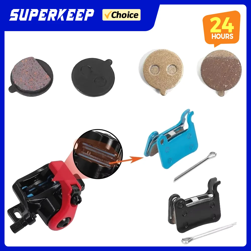 

Brake Pad For Segway Ninebot ZT3 / ZT3 Pro E-Scooter Repair Parts Front Rear Whell Disc Brake Semi Full Metal Pads