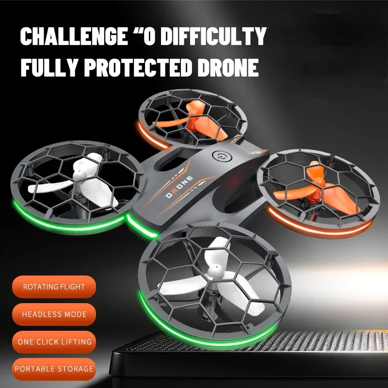 새로운 미니 S171 드론 쿼드콥터 360도 플립 다양한 조명 전환 기능과 고급스러운 보관 가방 생일 선물 ​ 남자아이 장난감